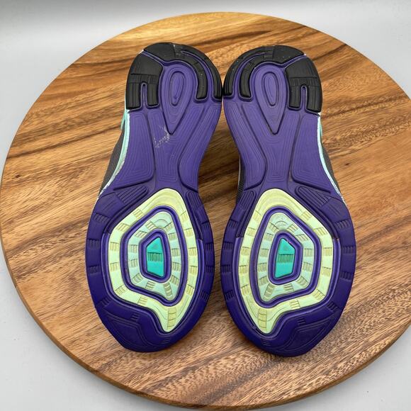 Nike LunarGlide 6 Shoes Womens Size 7 Gray Running Comfort Walking Gym Sneakers - Picture 7 of 8